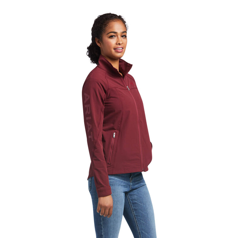 Ariat Jacke Damen - Agile Softshell DunkelRot ( WZNVE-2930 )